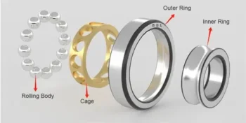 7230BCBM Angular Contact Bearing 150x270x45mm Brass Cage