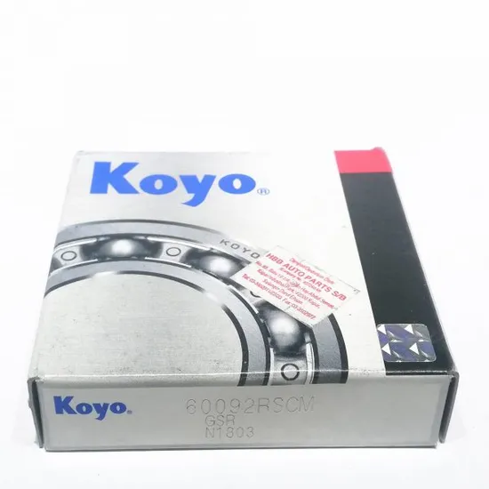 Koyo 6000ZZ/6009/6006 Deep Groove Ball Bearings – High-Precision Auto Motor Parts