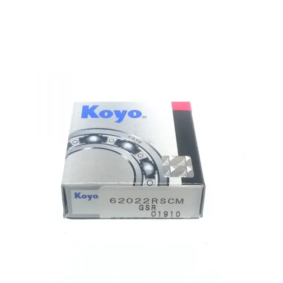 Koyo-Deep-Groove-Ball-Bearings-62022rscm-15X35X11mm