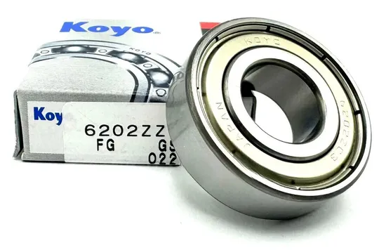 Koyo-Deep-Groove-Ball-Bearings-6203znr-17X40X12mm