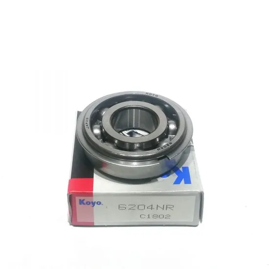 Koyo 6204-2RS Deep Groove Ball Bearing – Premium Factory Direct