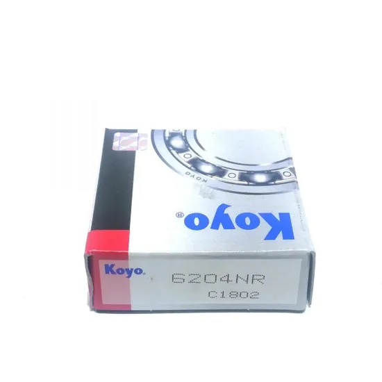 Koyo 6204 Bearing 20x47x14mm Deep Groove Ball Bearing