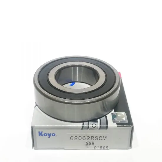 Koyo-Deep-Groove-Ball-Bearings-6206-2rscm-30X62X16mm