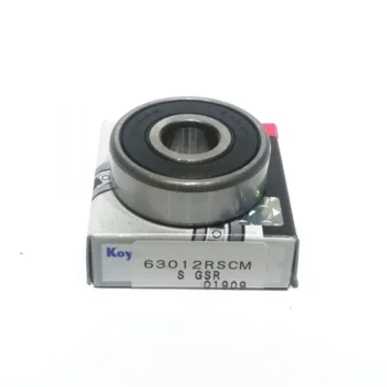 Koyo 6301-6306 Deep Groove Ball Bearings 2RSCM