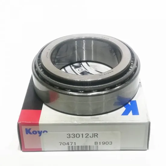 Koyo NSK NTN Timken Tapered Roller Bearings 33012JR–33017JR, High-Load, Precision Grade