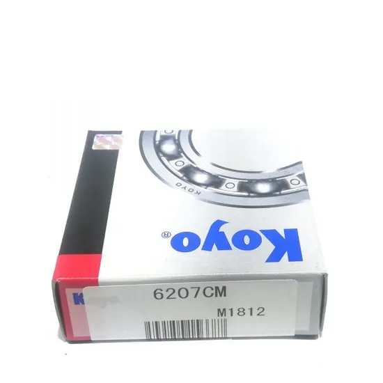 Koyo-Original-Brand-Bearing-6207cm-Deep-Groove-Ball-Bearing