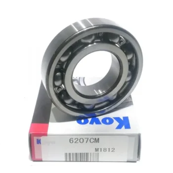 Koyo 6207CM Deep Groove Ball Bearing – Original Brand, High Precision, Factory Direct