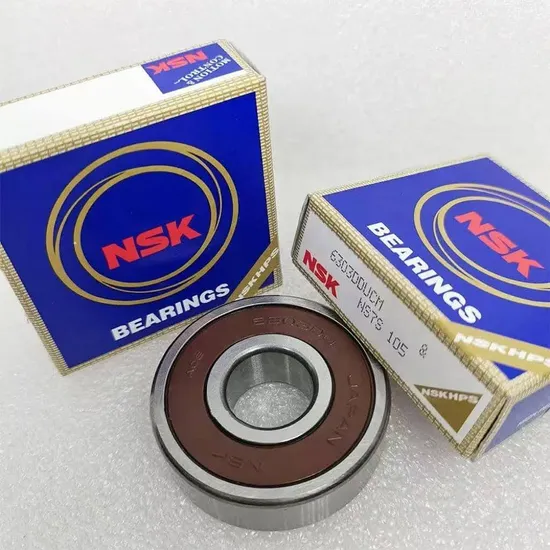 NSK 6206 ZZ 2RS Bearing 30x62x16mm Double Metal Seal