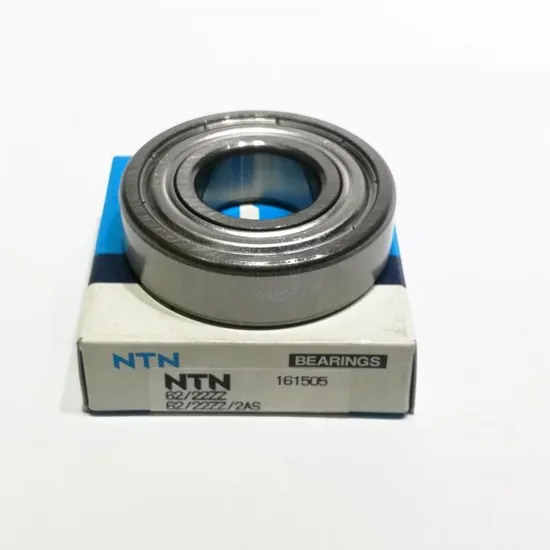 NTN 62/22ZZ Deep Groove Ball Bearing 22×50×14mm