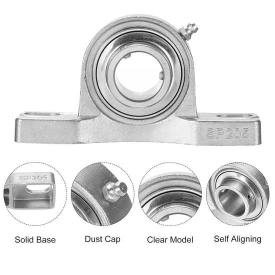 Stainless Steel Pillow Block Bearings SUCP204-216