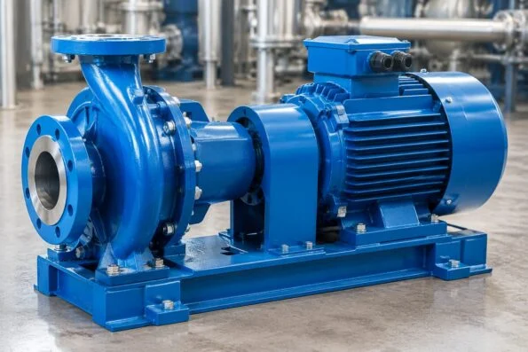 Electric motor and pump unit with sealed deep groove ball bearings on the shaft